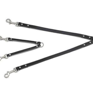 Karlie RONDO Koppel - Schwarz - 12 mm, 30 cm