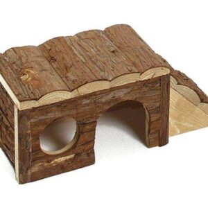 Karlie Naturholzhaus mit Leiter - Klein