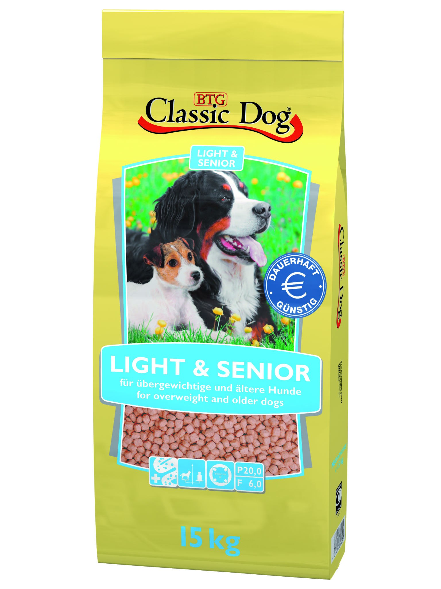 Classic Dog Light-Senior 15kg