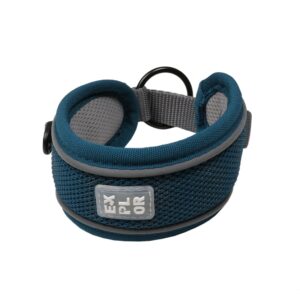 Duvoplus EXPLOR Ultimate Fit Control Halsband Classic - petrol blue - S - 34-38cm