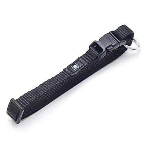 Karlie ASP Halsband verstellbar - Schwarz - 10 mm, 20-35 cm