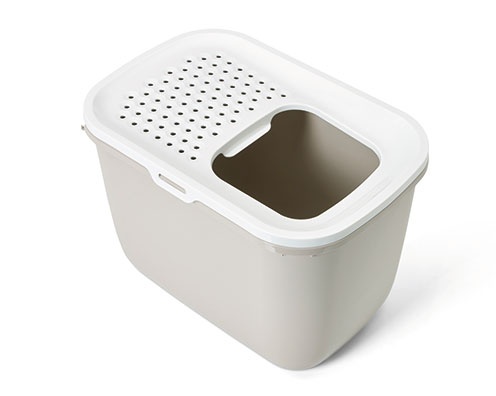 Savic Katzentoilette Hop In - weiß/grün – Bild 3